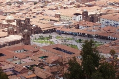 Røde tage i Cuzco