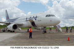 Fly fra Cuzco til Lima
