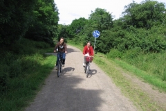 Morten og Mona på cykeltur