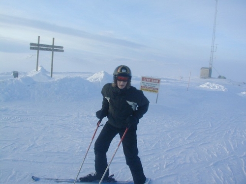 På ski