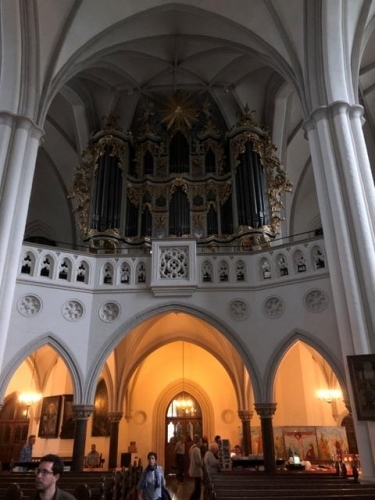 Besøg i Mariekirche